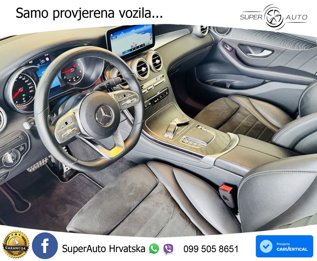 Mercedes GLC 220d (194 KS) 4MATIC G-TRONIC LED+GR SJED+ACC
