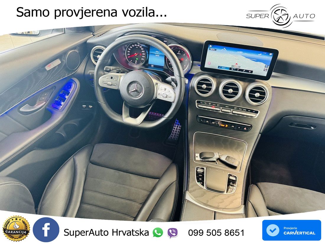 Mercedes GLC 220d (194 KS) 4MATIC G-TRONIC LED+GR SJED+ACC