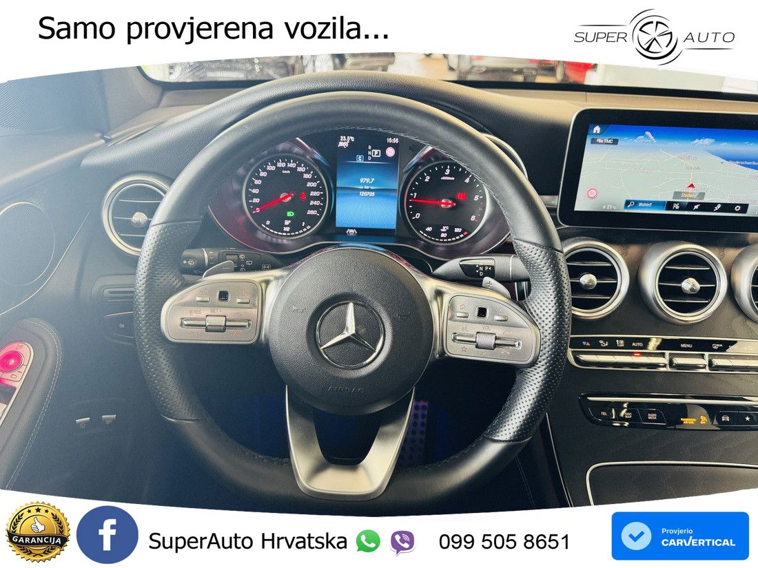 Mercedes GLC 220d (194 KS) 4MATIC G-TRONIC LED+GR SJED+ACC