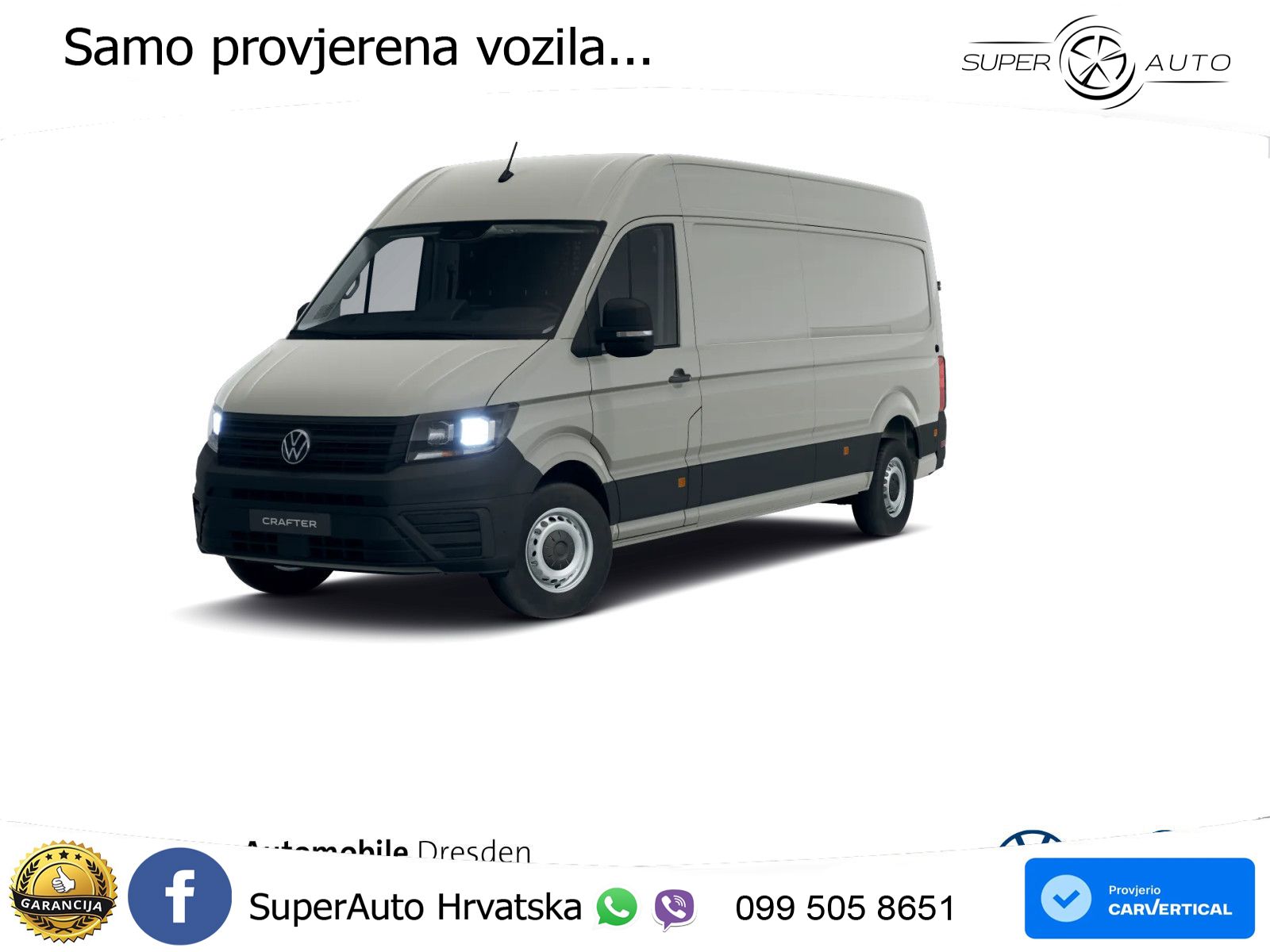 Volkswagen Crafter Kasten 2.0 TDI 177 KS
