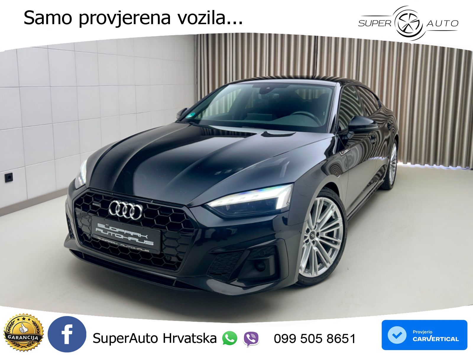 Audi A5 Sportback 50 TDI V6 (286 KS) quattro Tiptronic