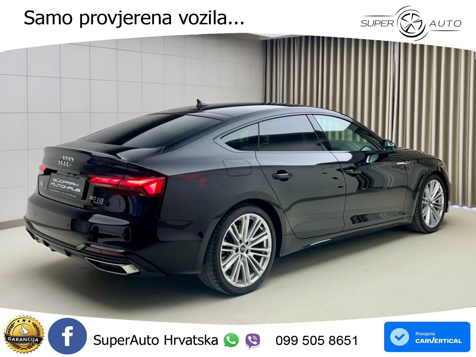 Audi A5 Sportback 50 TDI V6 (286 KS) quattro Tiptronic