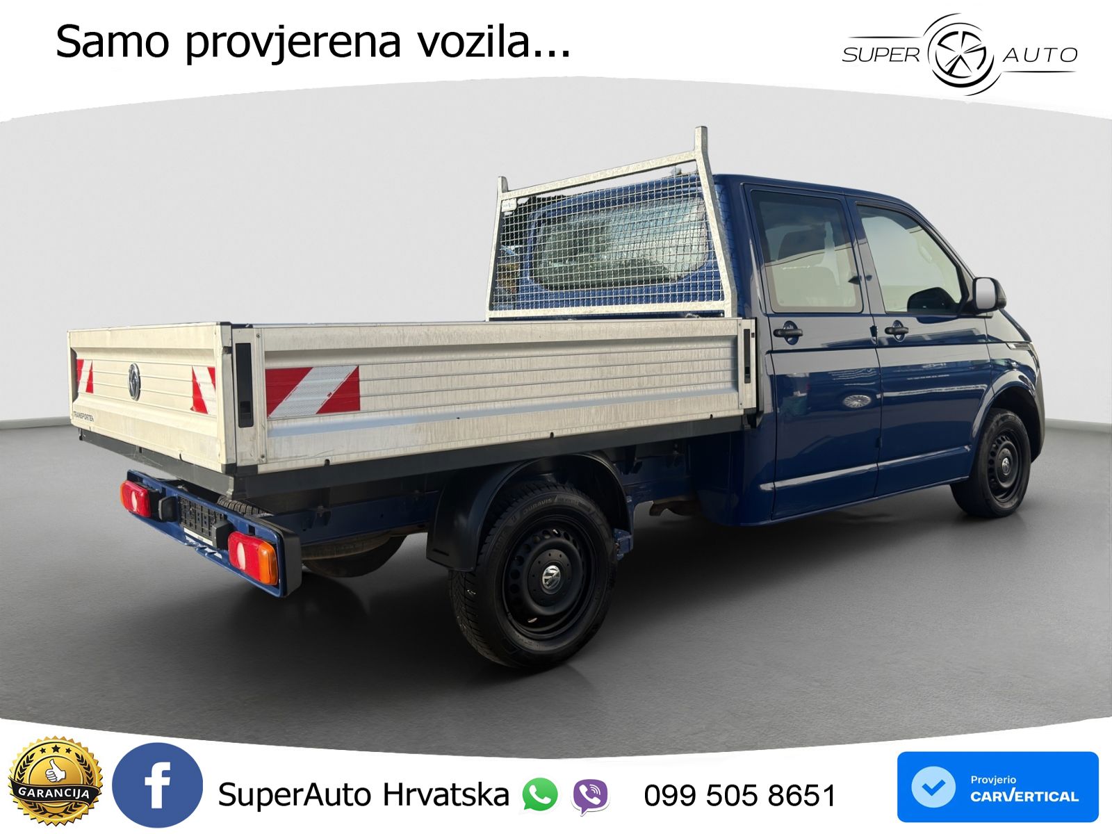 Volkswagen Transporter T6.1 2.0 TDI*DOPPELKABINE*KLIMA*LEIT 110 KS