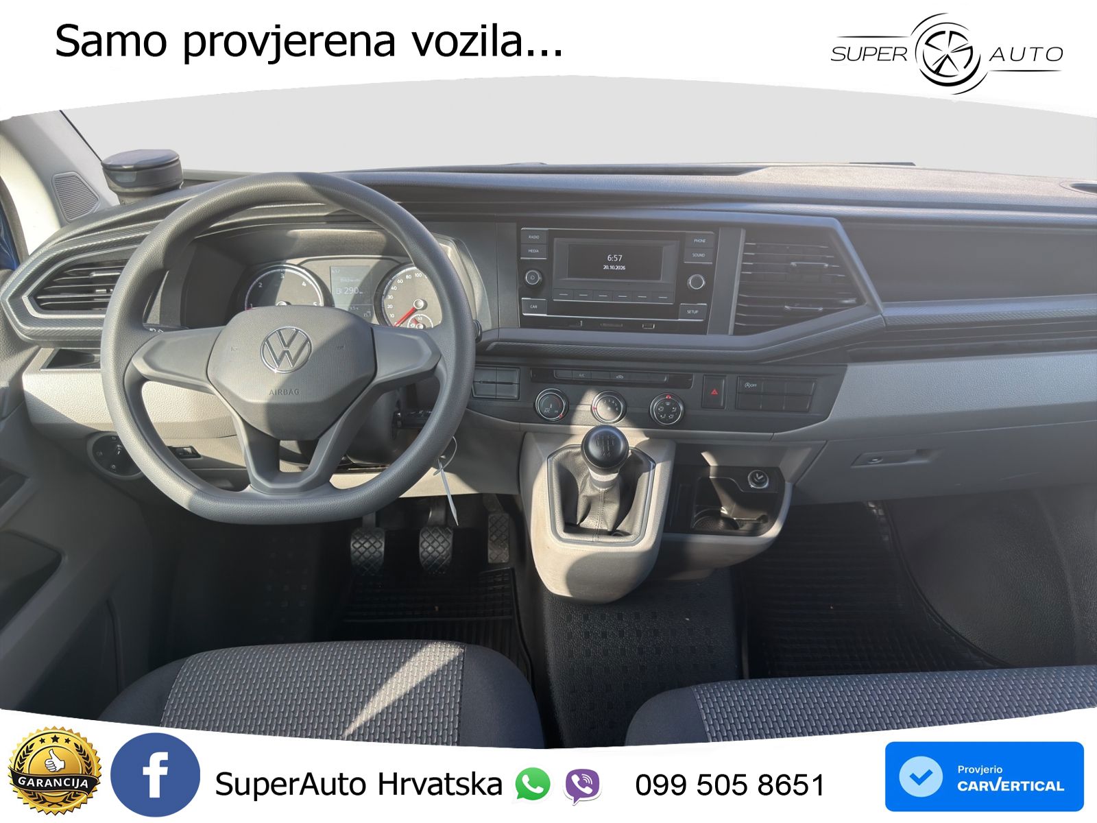Volkswagen Transporter T6.1 2.0 TDI*DOPPELKABINE*KLIMA*LEIT 110 KS