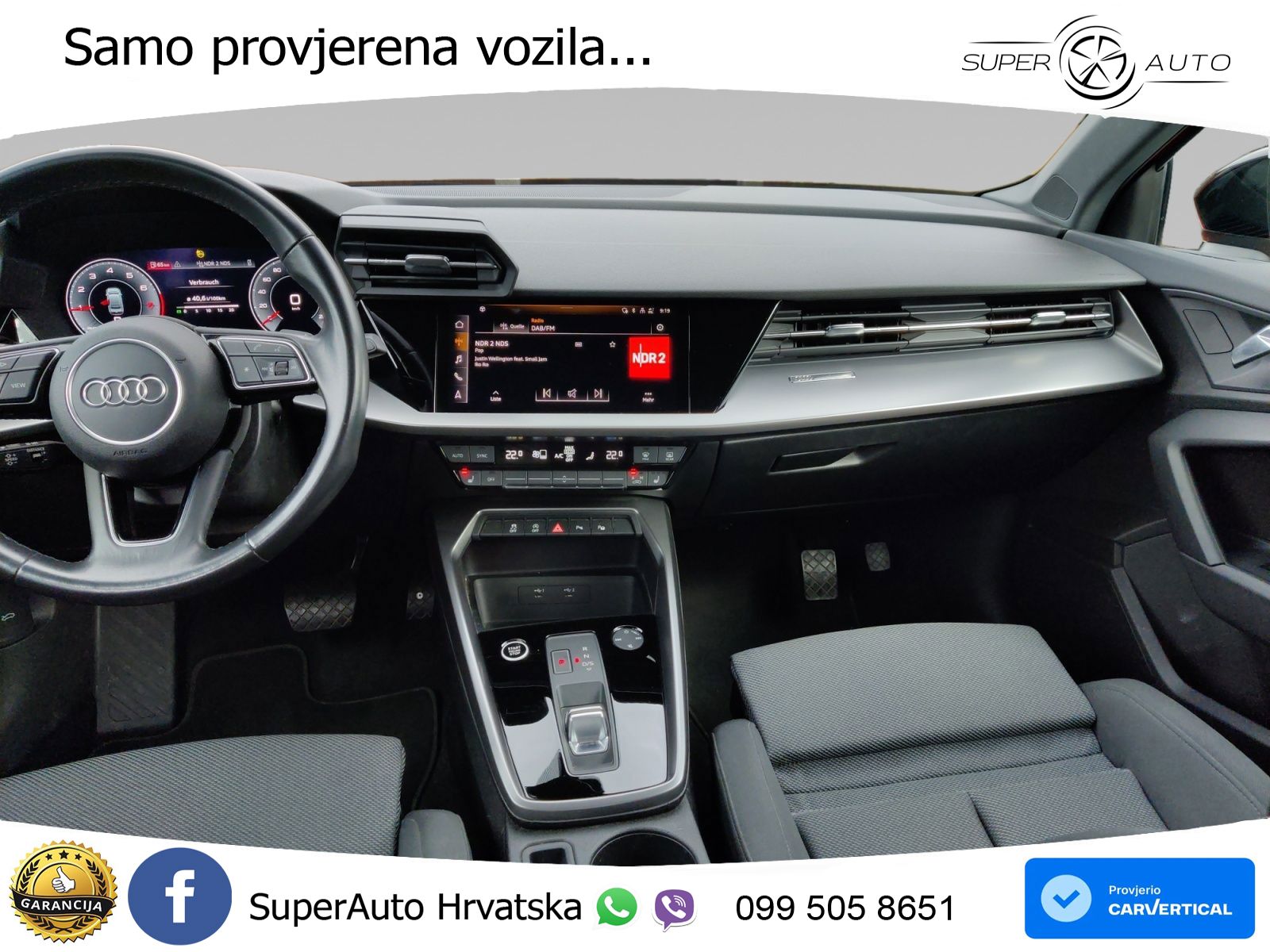 Audi A3 Limuzina 35 TFSI (150 KS) S tronic S line LED+GR SJED+ACC
