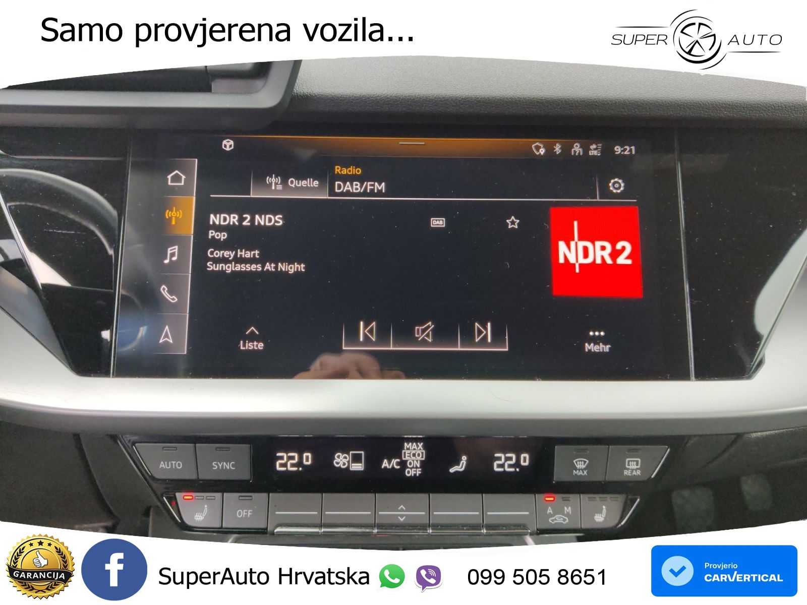 Audi A3 Limuzina 35 TFSI (150 KS) S tronic S line LED+GR SJED+ACC
