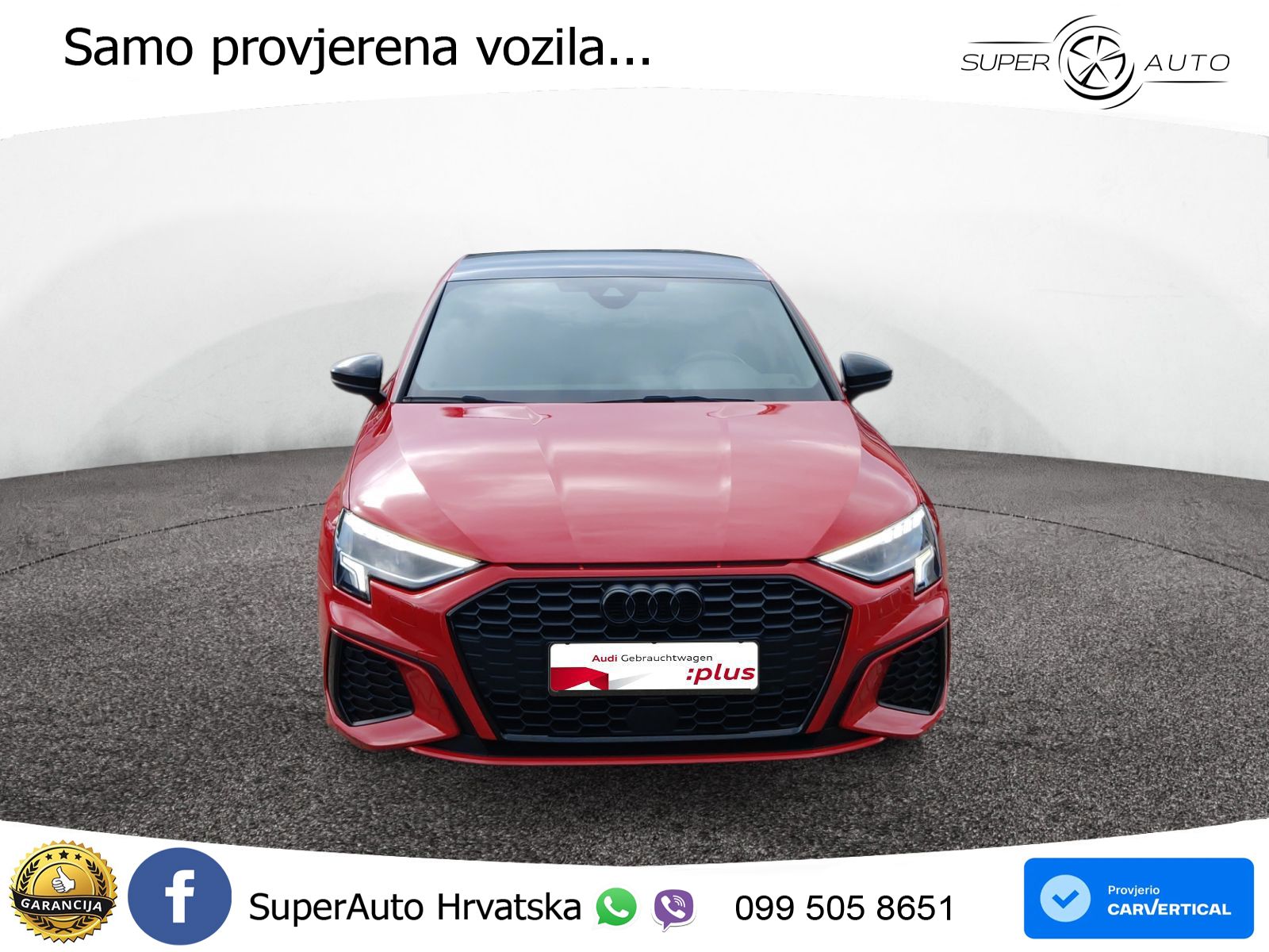 Audi A3 Limuzina 35 TFSI (150 KS) S tronic S line LED+GR SJED+ACC