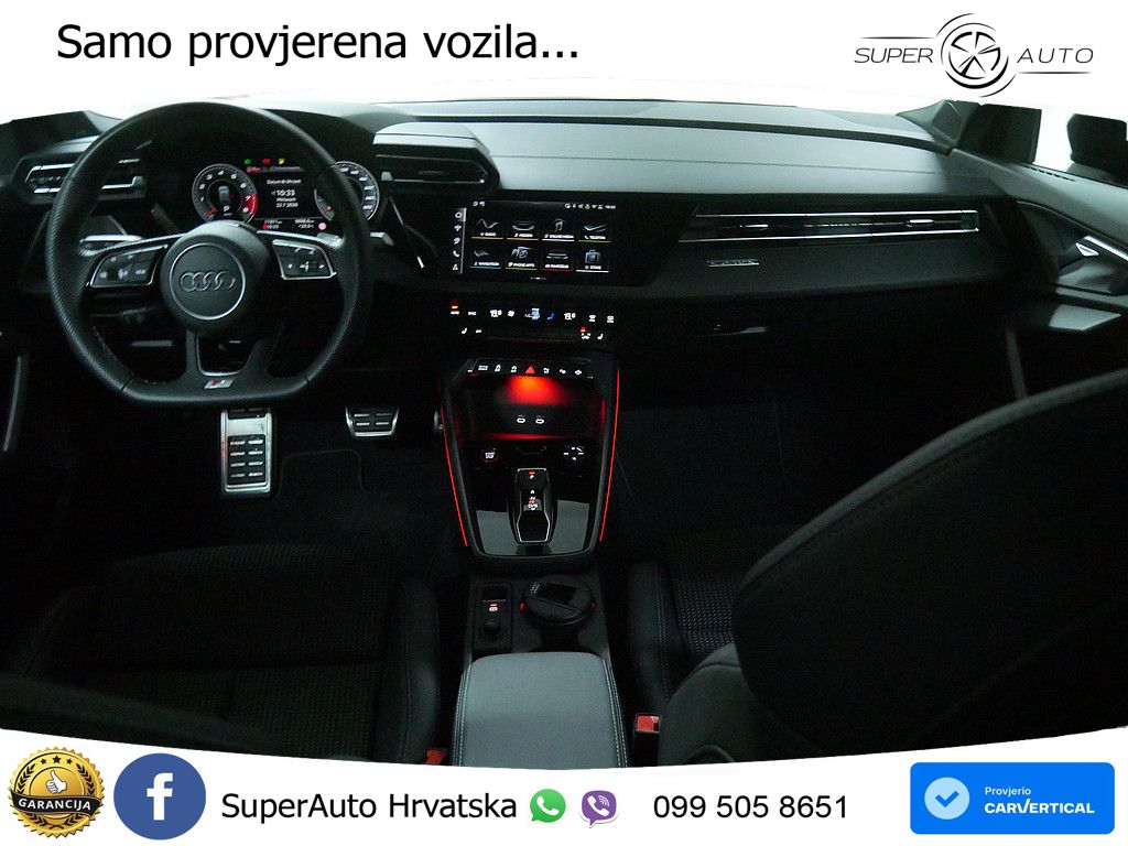 Audi S3 2.0 TFSI (333 KS) quattro S tronic LED+GR SJED+ACC