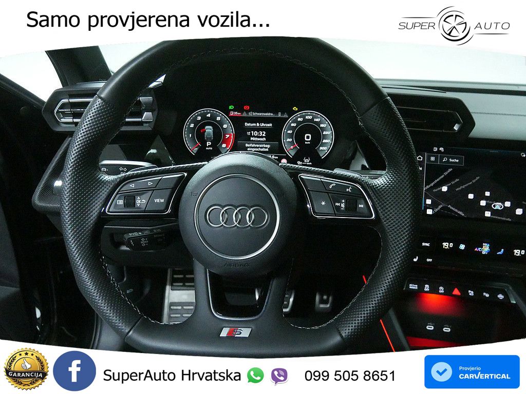 Audi S3 2.0 TFSI (333 KS) quattro S tronic LED+GR SJED+ACC