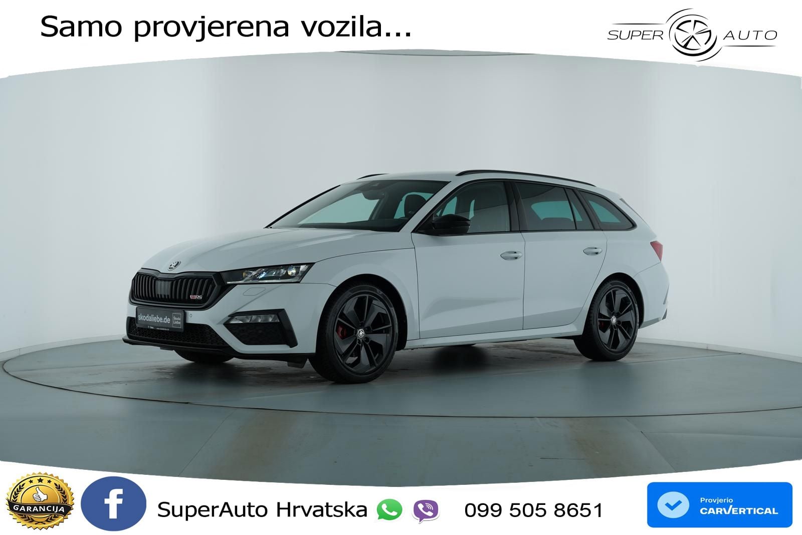 Škoda Octavia Combi RS 2.0 TDI (200 KS) DSG