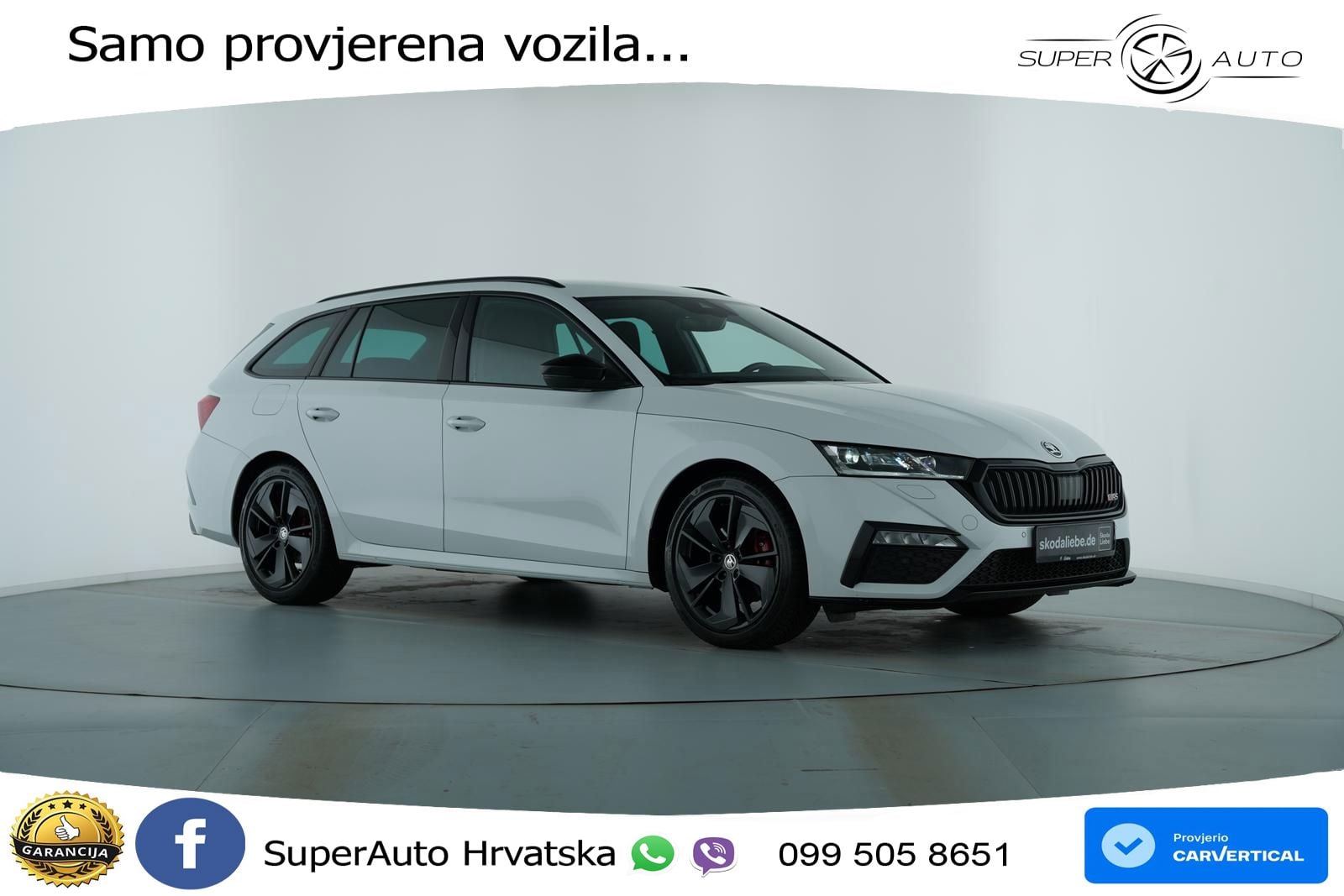 Škoda Octavia Combi RS 2.0 TDI (200 KS) DSG
