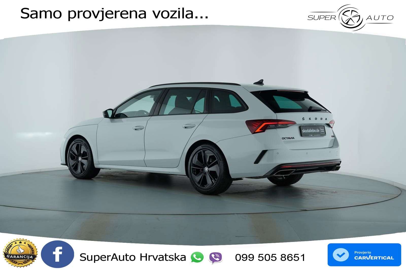 Škoda Octavia Combi RS 2.0 TDI (200 KS) DSG