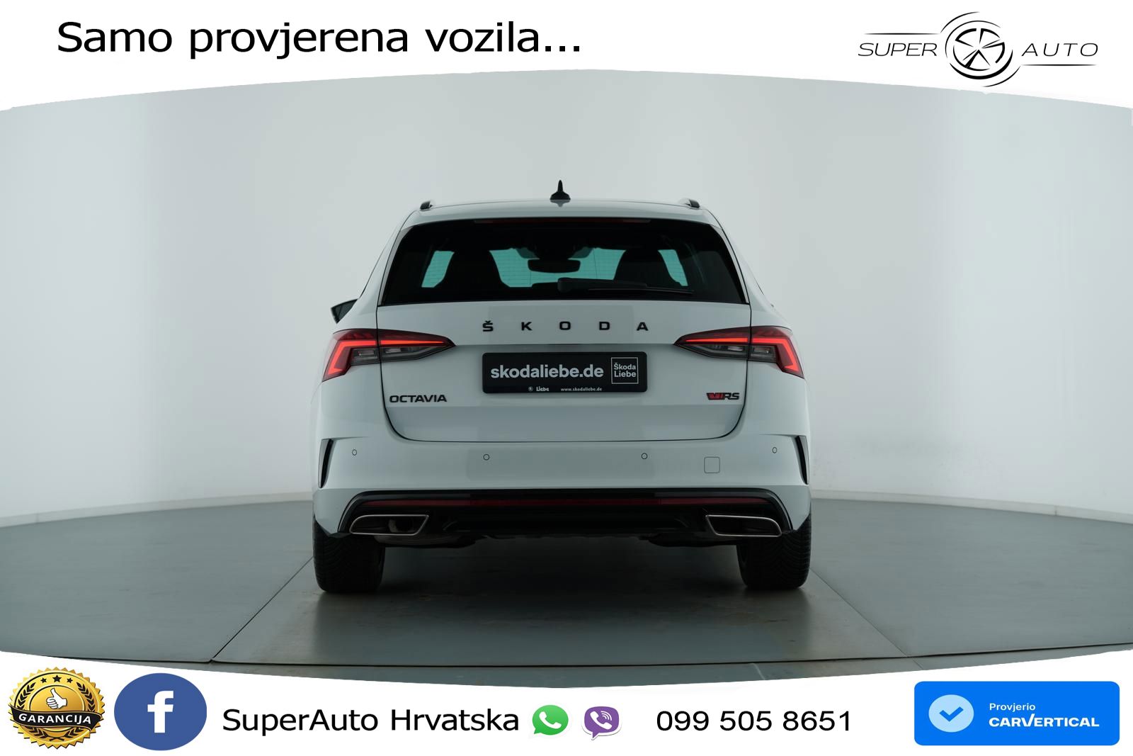 Škoda Octavia Combi RS 2.0 TDI (200 KS) DSG