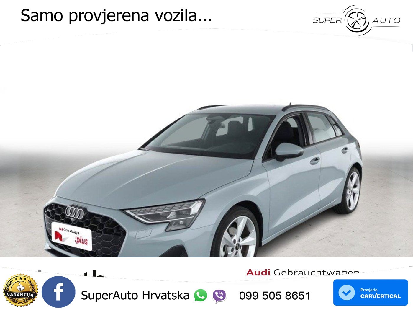 Audi A3 30 TDI (116 KS) advanced LED+GR SJED+ACC