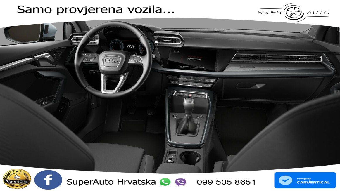 Audi A3 30 TDI (116 KS) advanced LED+GR SJED+ACC