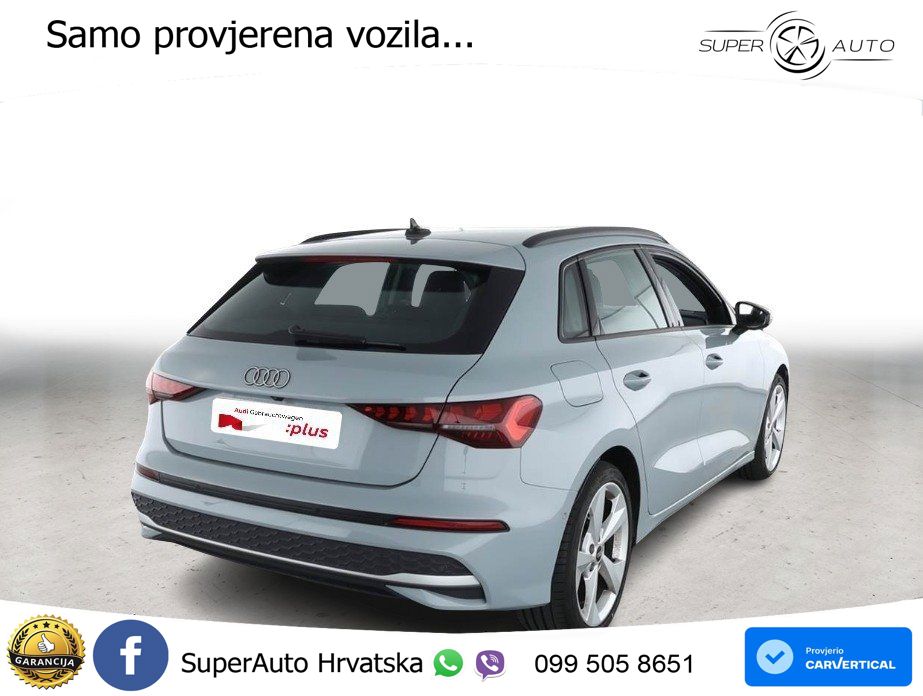 Audi A3 30 TDI (116 KS) advanced LED+GR SJED+ACC