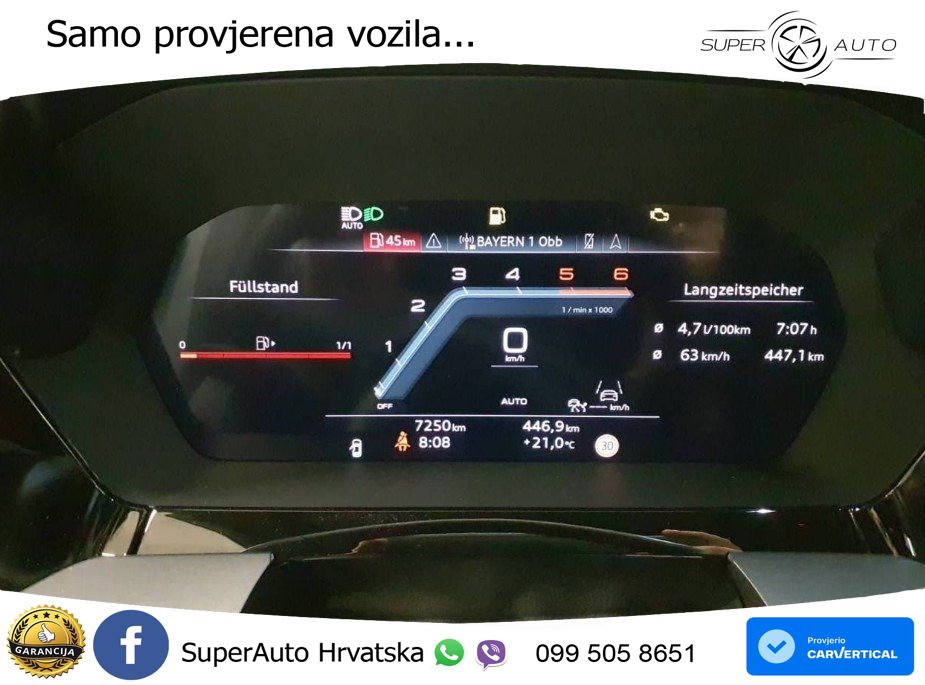 Audi A3 30 TDI (116 KS) advanced LED+GR SJED+ACC