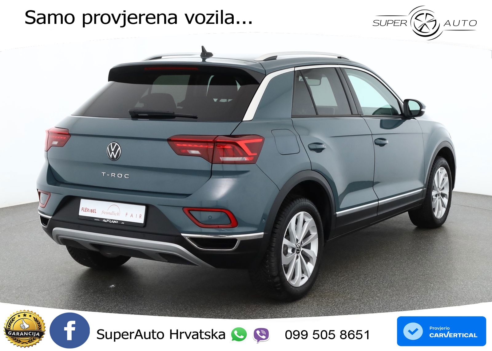 Volkswagen T-Roc I 1.5 TSI (150 KS) DSG LED+GR SJED+ACC