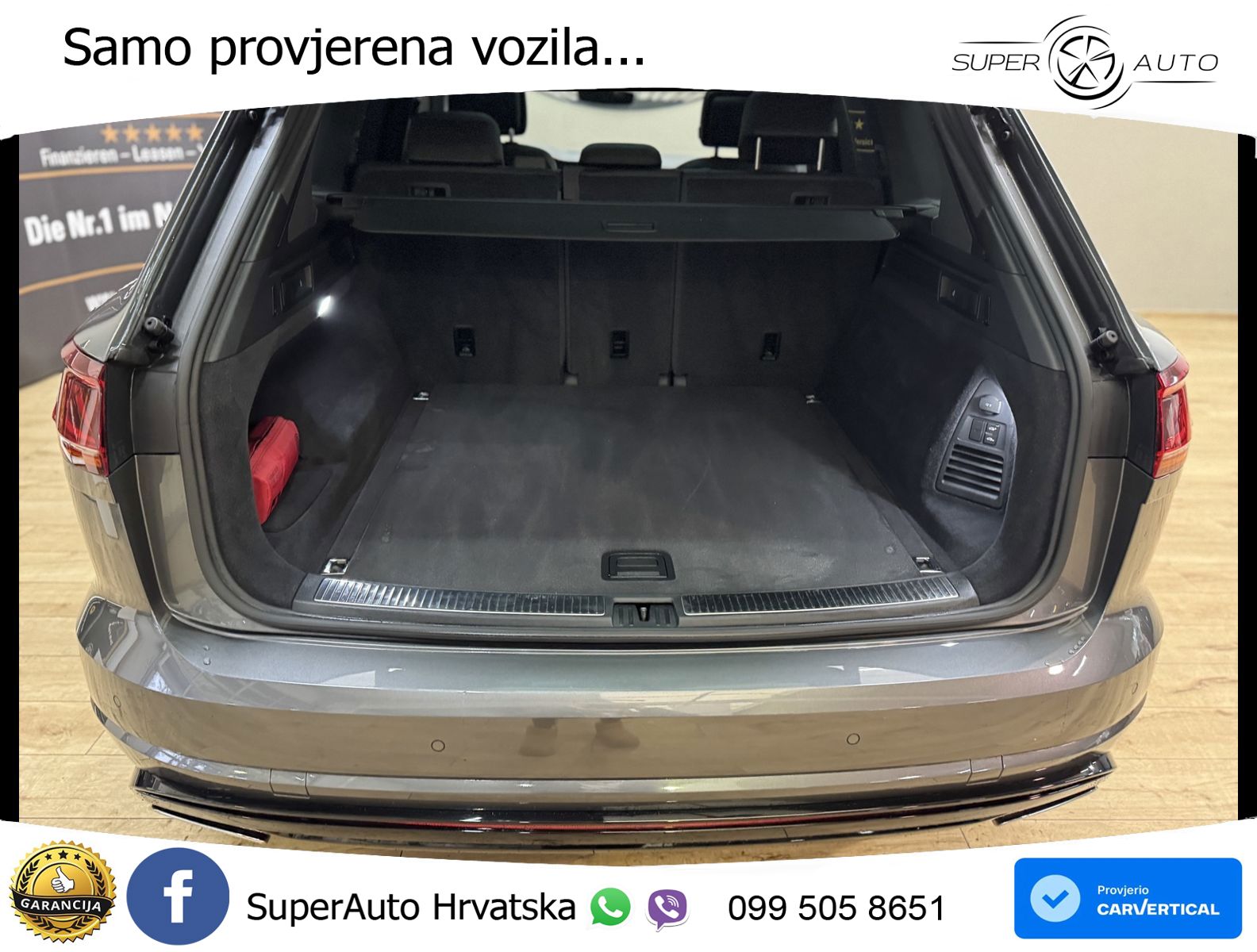 Volkswagen Touareg 3.0 V6 TDI (231 KS) 4MOTION Tiptronic R-Line ZRAČNI+ACC+GR SJED+KAM+PANO