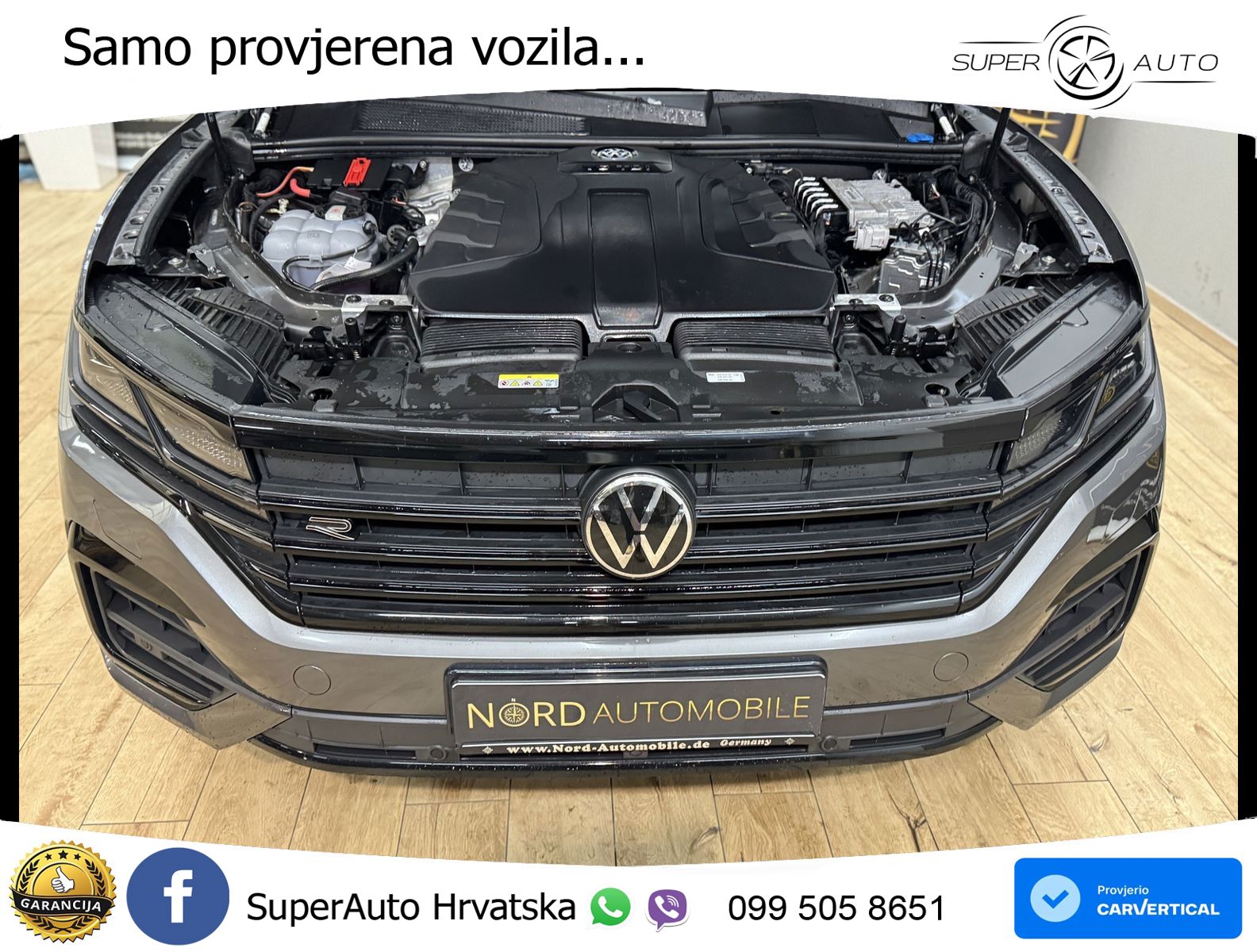 Volkswagen Touareg 3.0 V6 TDI (231 KS) 4MOTION Tiptronic R-Line ZRAČNI+ACC+GR SJED+KAM+PANO