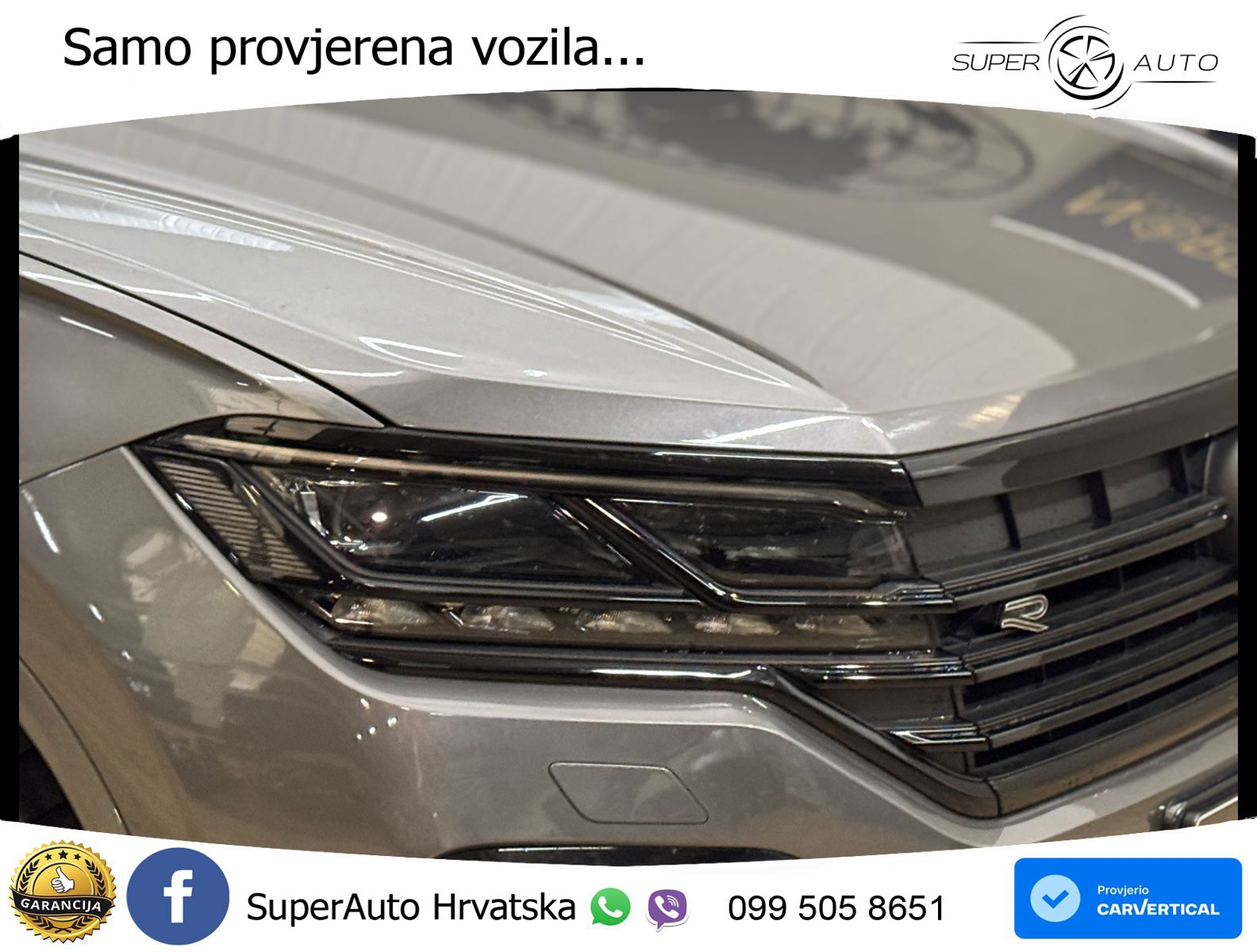 Volkswagen Touareg 3.0 V6 TDI (231 KS) 4MOTION Tiptronic R-Line ZRAČNI+ACC+GR SJED+KAM+PANO