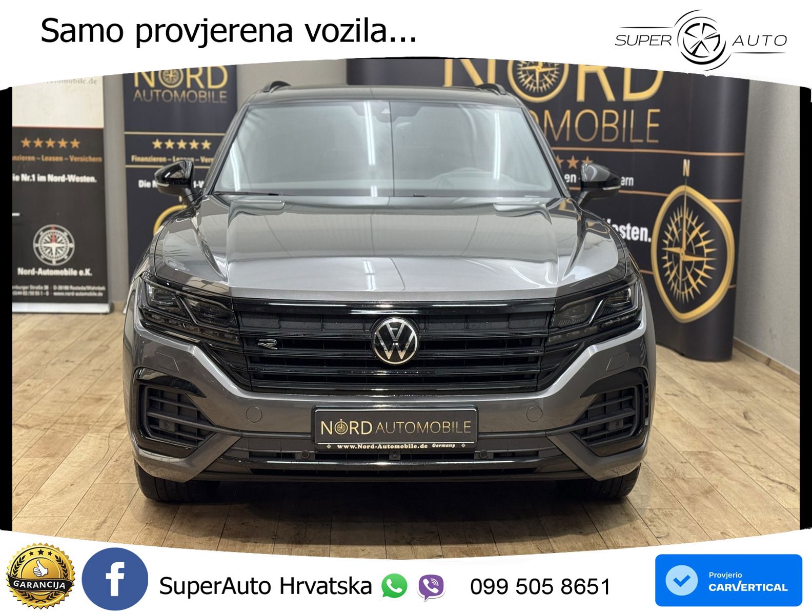 Volkswagen Touareg 3.0 V6 TDI (231 KS) 4MOTION Tiptronic R-Line ZRAČNI+ACC+GR SJED+KAM+PANO