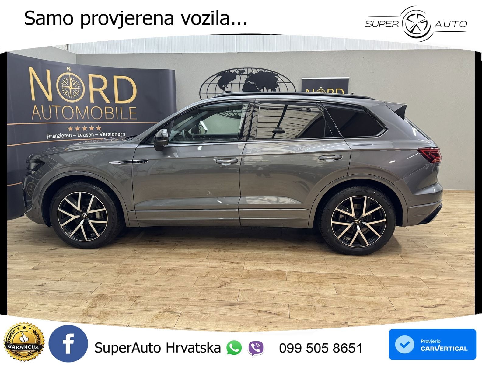 Volkswagen Touareg 3.0 V6 TDI (231 KS) 4MOTION Tiptronic R-Line ZRAČNI+ACC+GR SJED+KAM+PANO