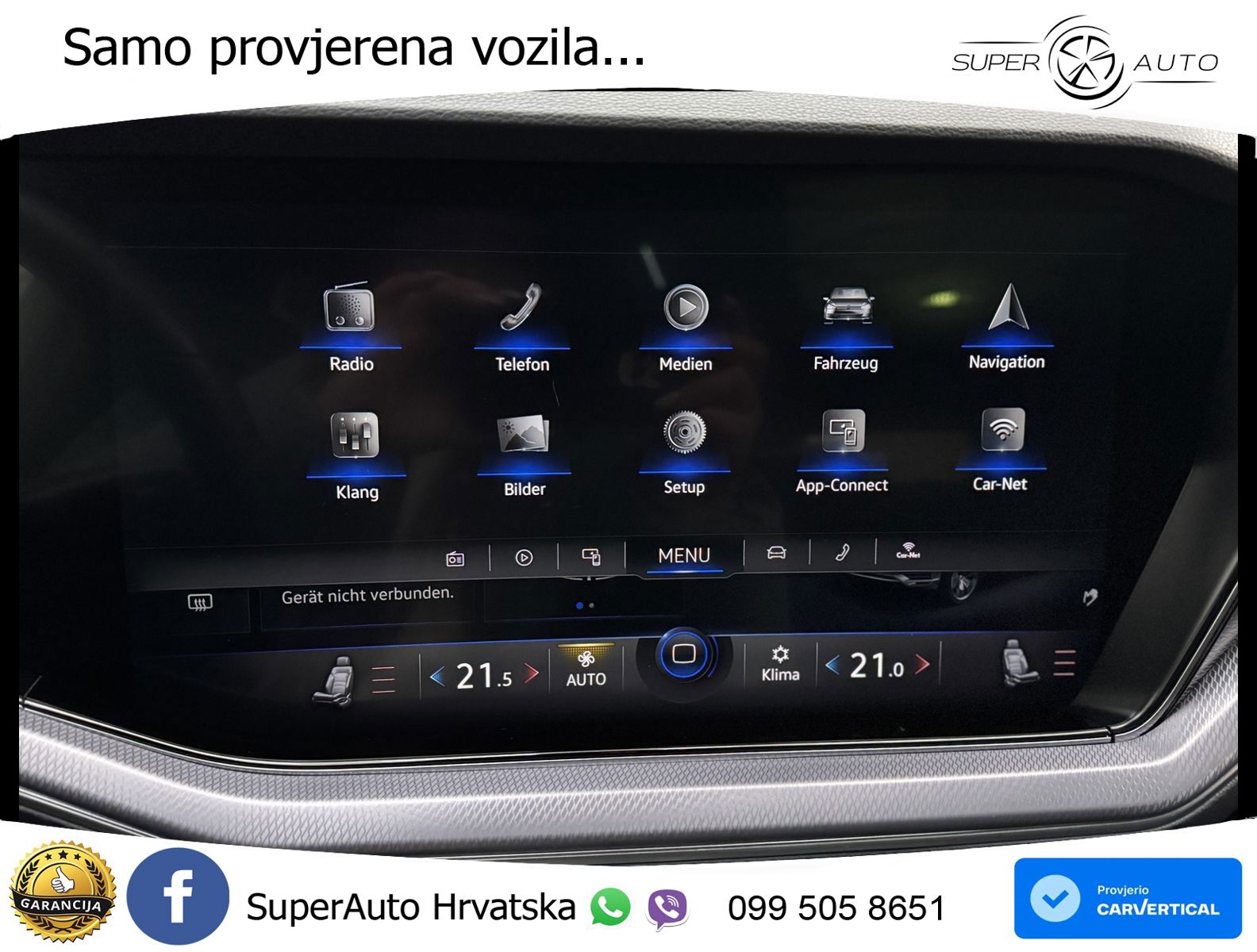 Volkswagen Touareg 3.0 V6 TDI (231 KS) 4MOTION Tiptronic R-Line ZRAČNI+ACC+GR SJED+KAM+PANO
