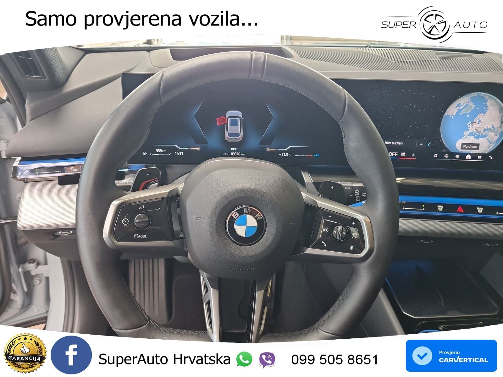 BMW 520d Touring (197 KS) xDrive Steptronic M Sport ACC+HEAD+GR SJED+360+PANO