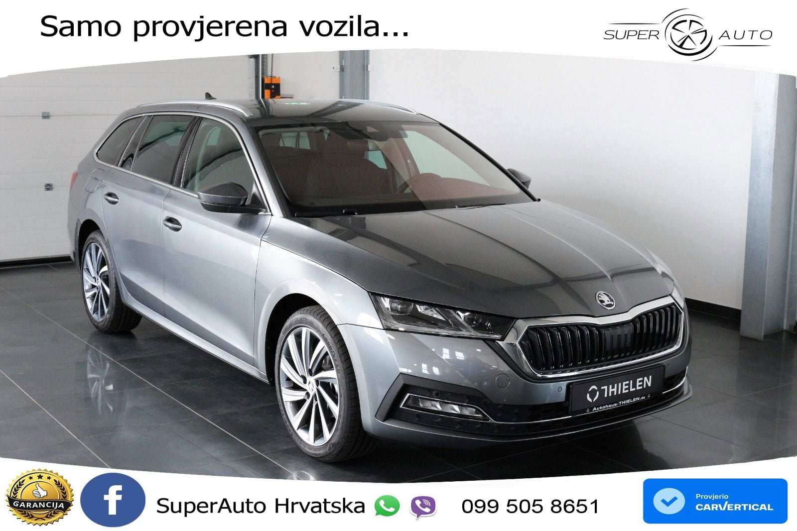 Škoda Octavia Combi 1.5 TSI (150 KS) MATRIX+GR SJED+KAM