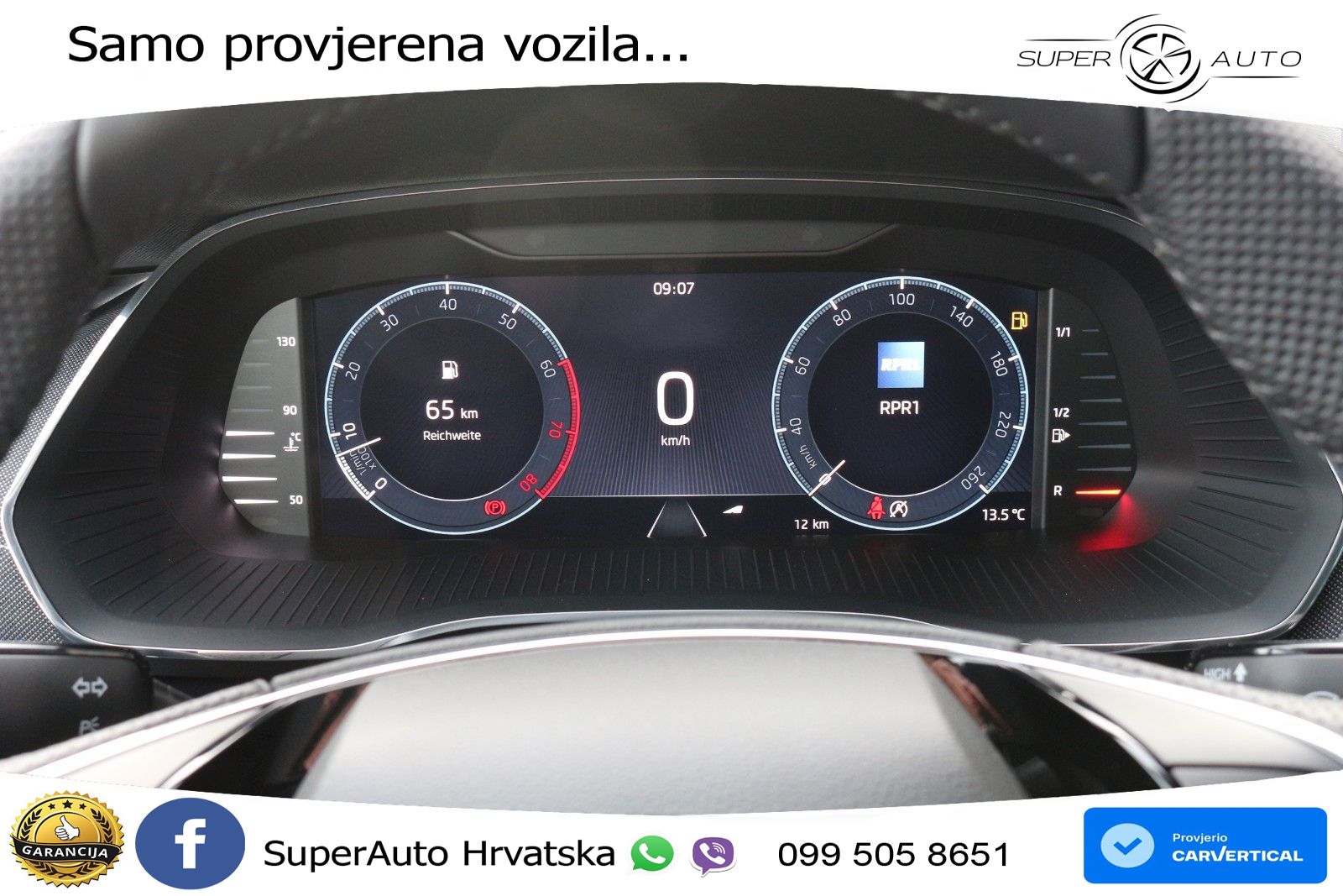 Škoda Octavia Combi 1.5 TSI (150 KS) MATRIX+GR SJED+KAM