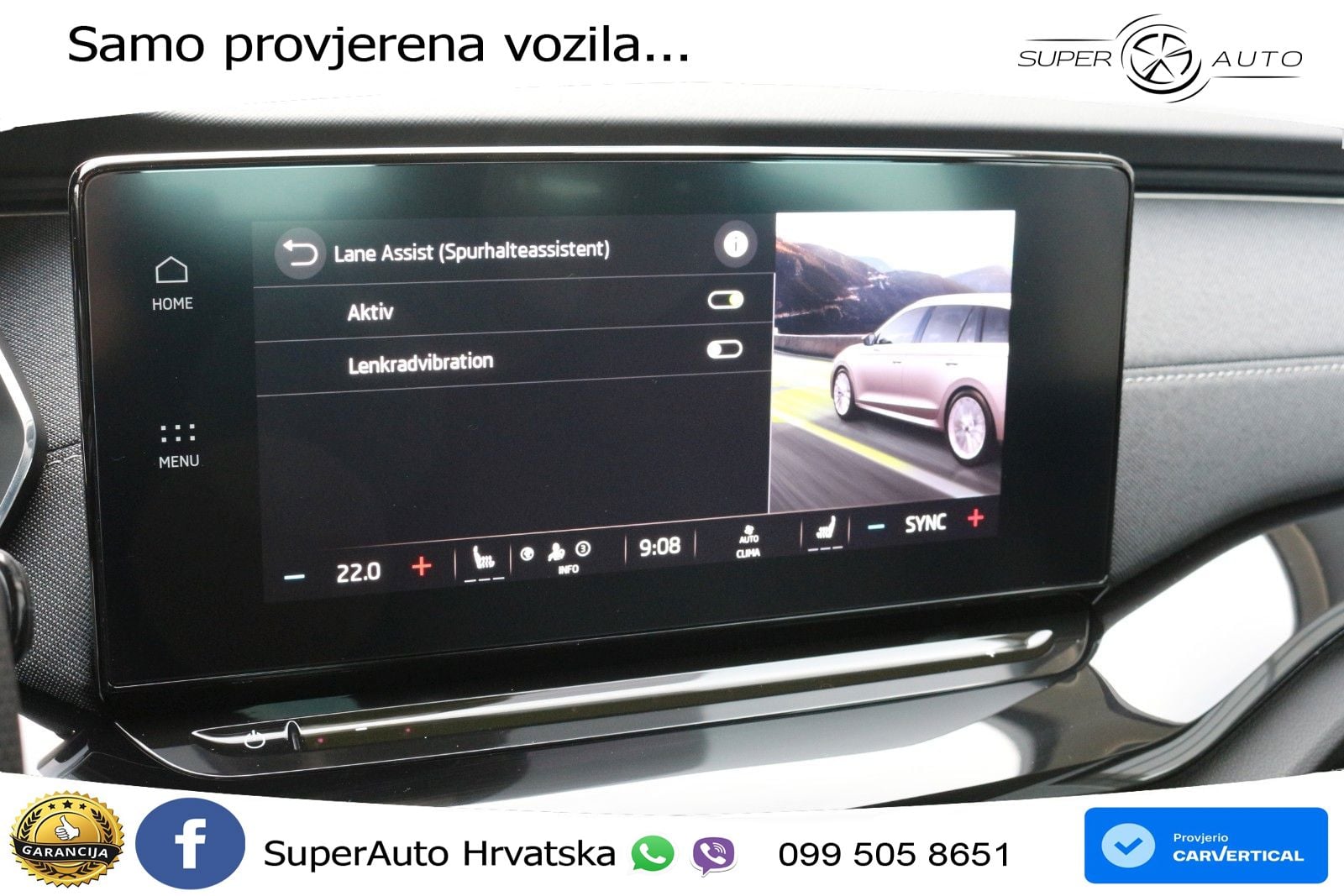 Škoda Octavia Combi 1.5 TSI (150 KS) MATRIX+GR SJED+KAM
