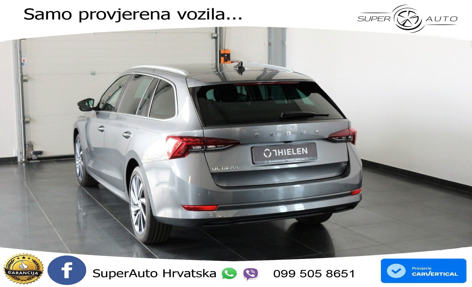 Škoda Octavia Combi 1.5 TSI (150 KS) MATRIX+GR SJED+KAM