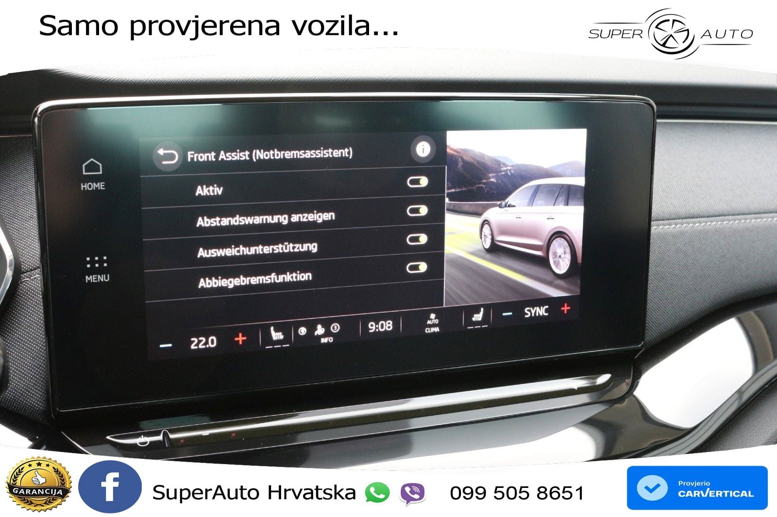Škoda Octavia Combi 1.5 TSI (150 KS) MATRIX+GR SJED+KAM