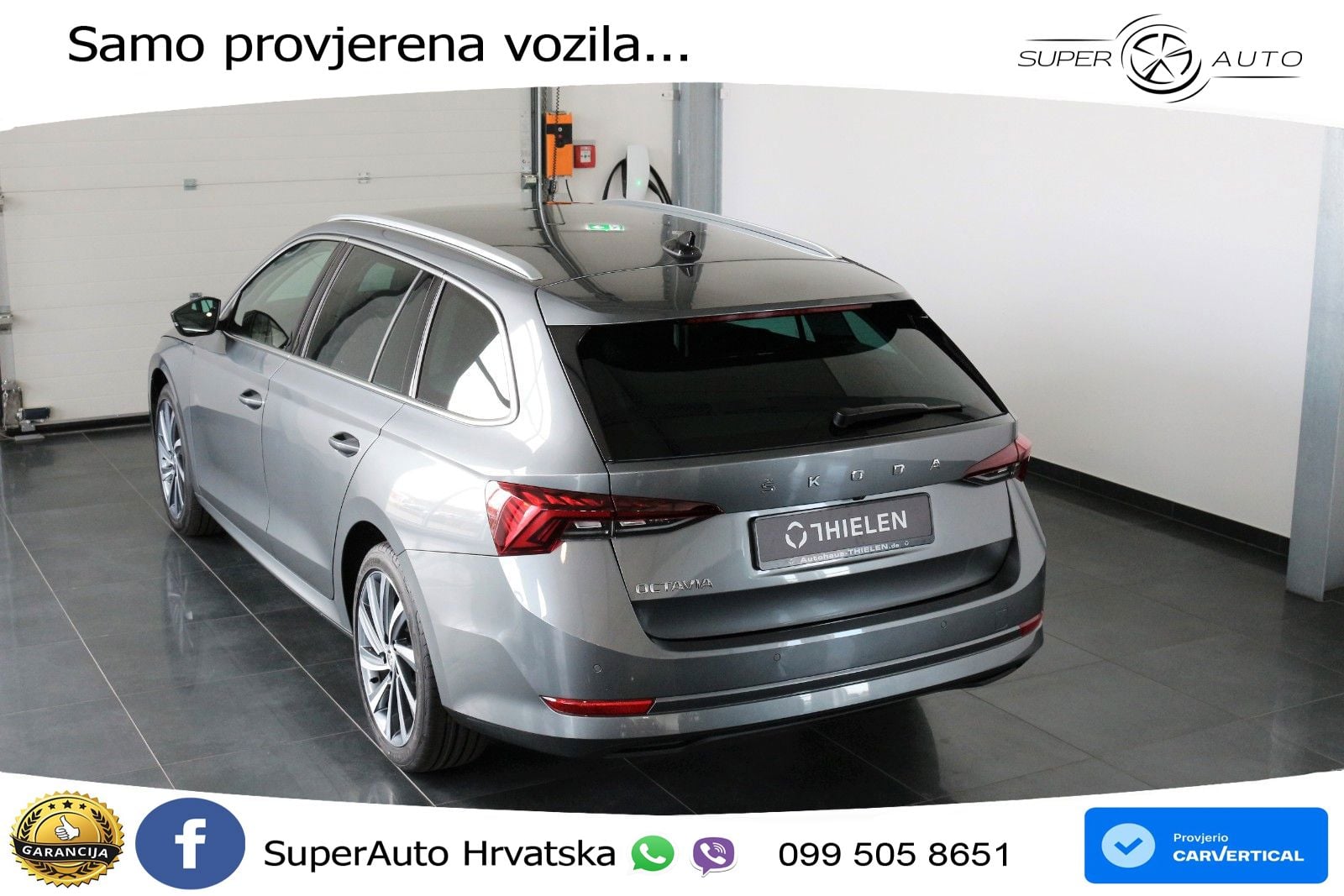 Škoda Octavia Combi 1.5 TSI (150 KS) MATRIX+GR SJED+KAM