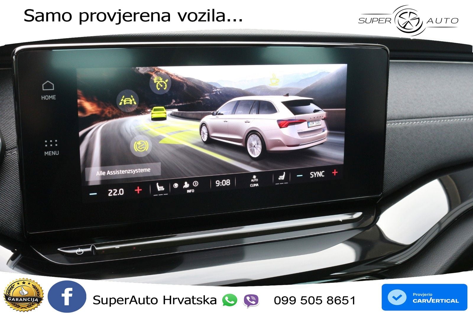 Škoda Octavia Combi 1.5 TSI (150 KS) MATRIX+GR SJED+KAM