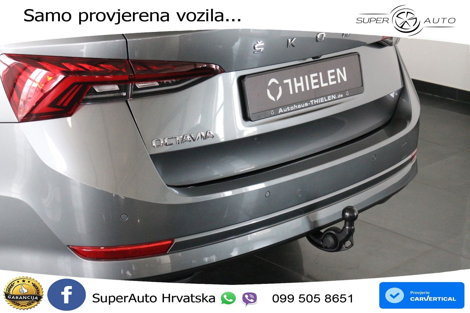 Škoda Octavia Combi 1.5 TSI (150 KS) MATRIX+GR SJED+KAM