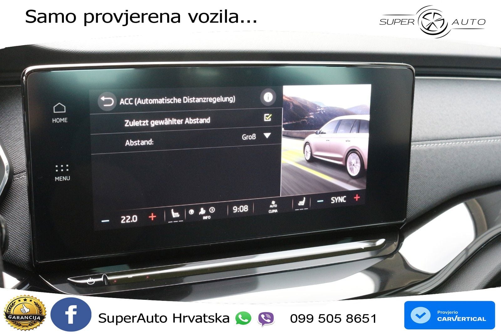 Škoda Octavia Combi 1.5 TSI (150 KS) MATRIX+GR SJED+KAM