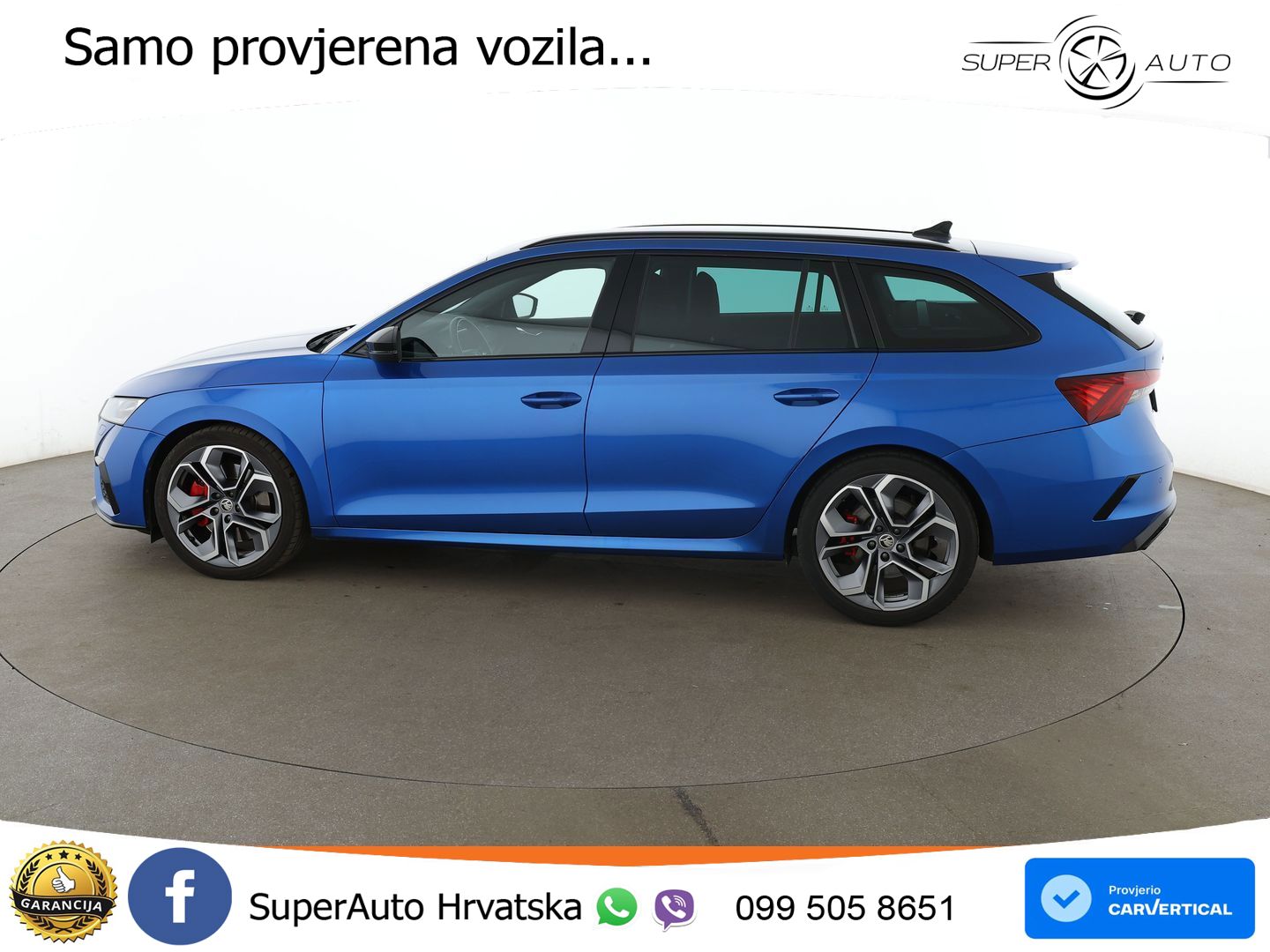 Škoda Octavia Combi RS 2.0 TSI (245 KS) DSG LED+GR SJED+ACC