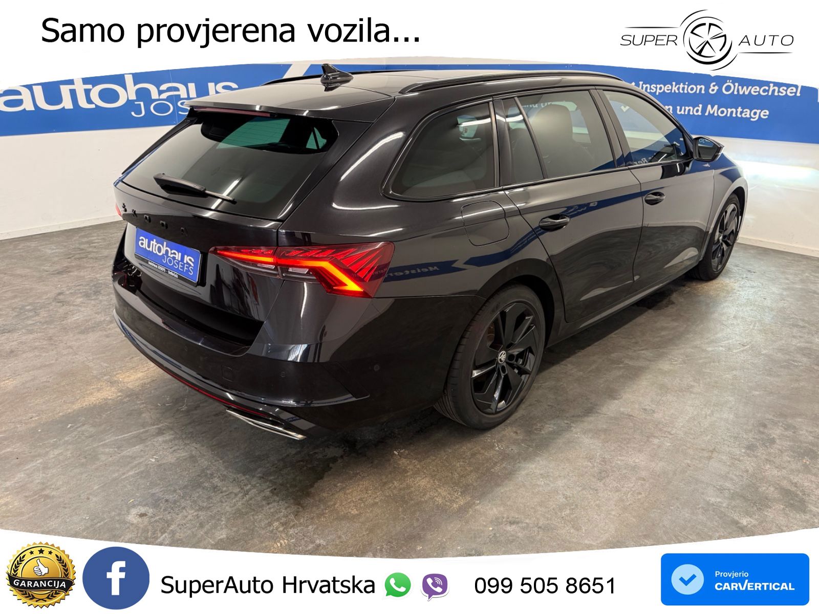 Škoda Octavia Combi RS 2.0 TDI (200 KS) DSG LED+GR SJED+ACC