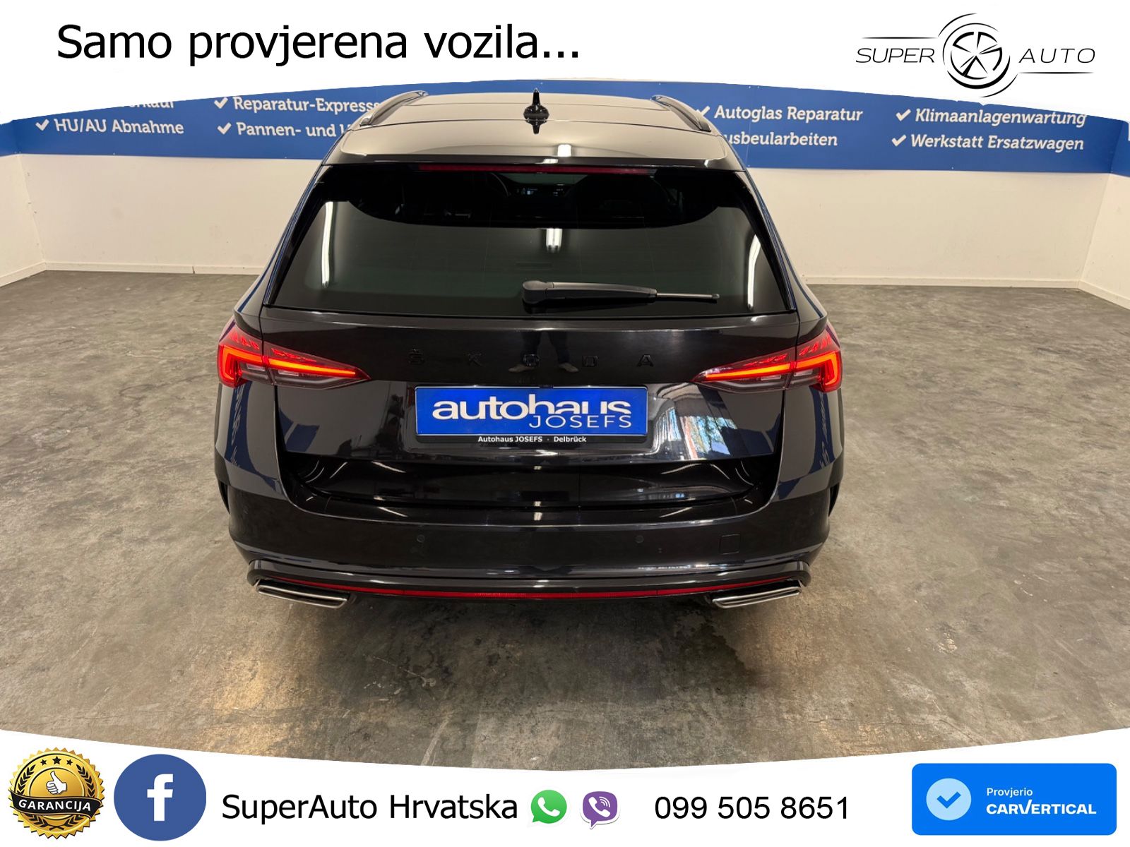 Škoda Octavia Combi RS 2.0 TDI (200 KS) DSG LED+GR SJED+ACC