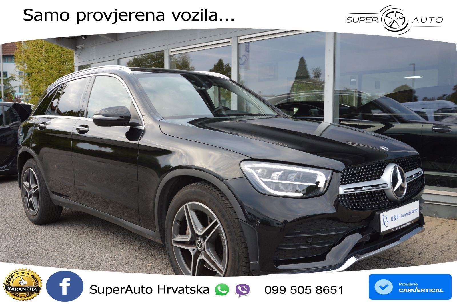 Mercedes GLC 220d (194 KS) 4MATIC G-TRONIC AMG ZRAČNI+ACC+GR SJED+KAM