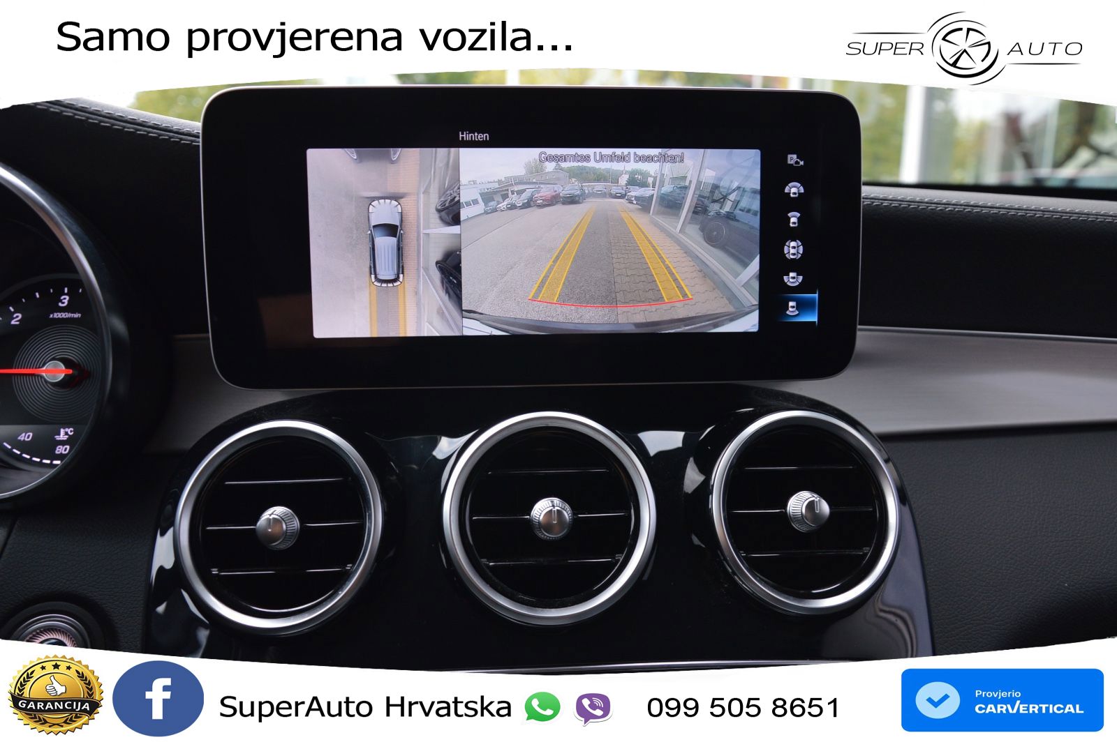 Mercedes GLC 220d (194 KS) 4MATIC G-TRONIC AMG ZRAČNI+ACC+GR SJED+KAM