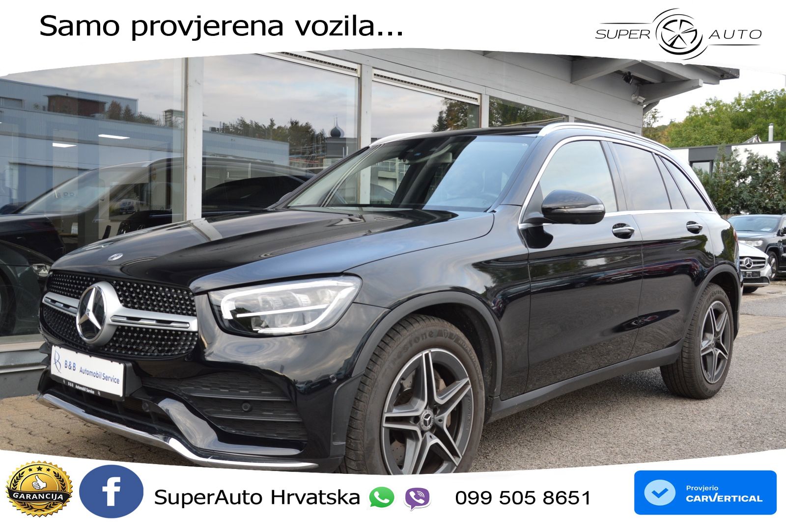 Mercedes GLC 220d (194 KS) 4MATIC G-TRONIC AMG ZRAČNI+ACC+GR SJED+KAM