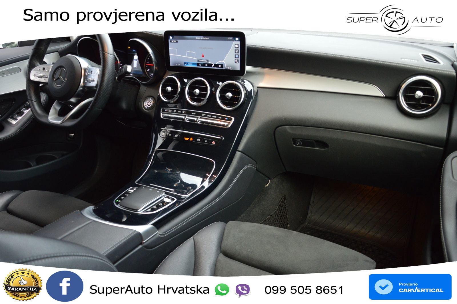 Mercedes GLC 220d (194 KS) 4MATIC G-TRONIC AMG ZRAČNI+ACC+GR SJED+KAM