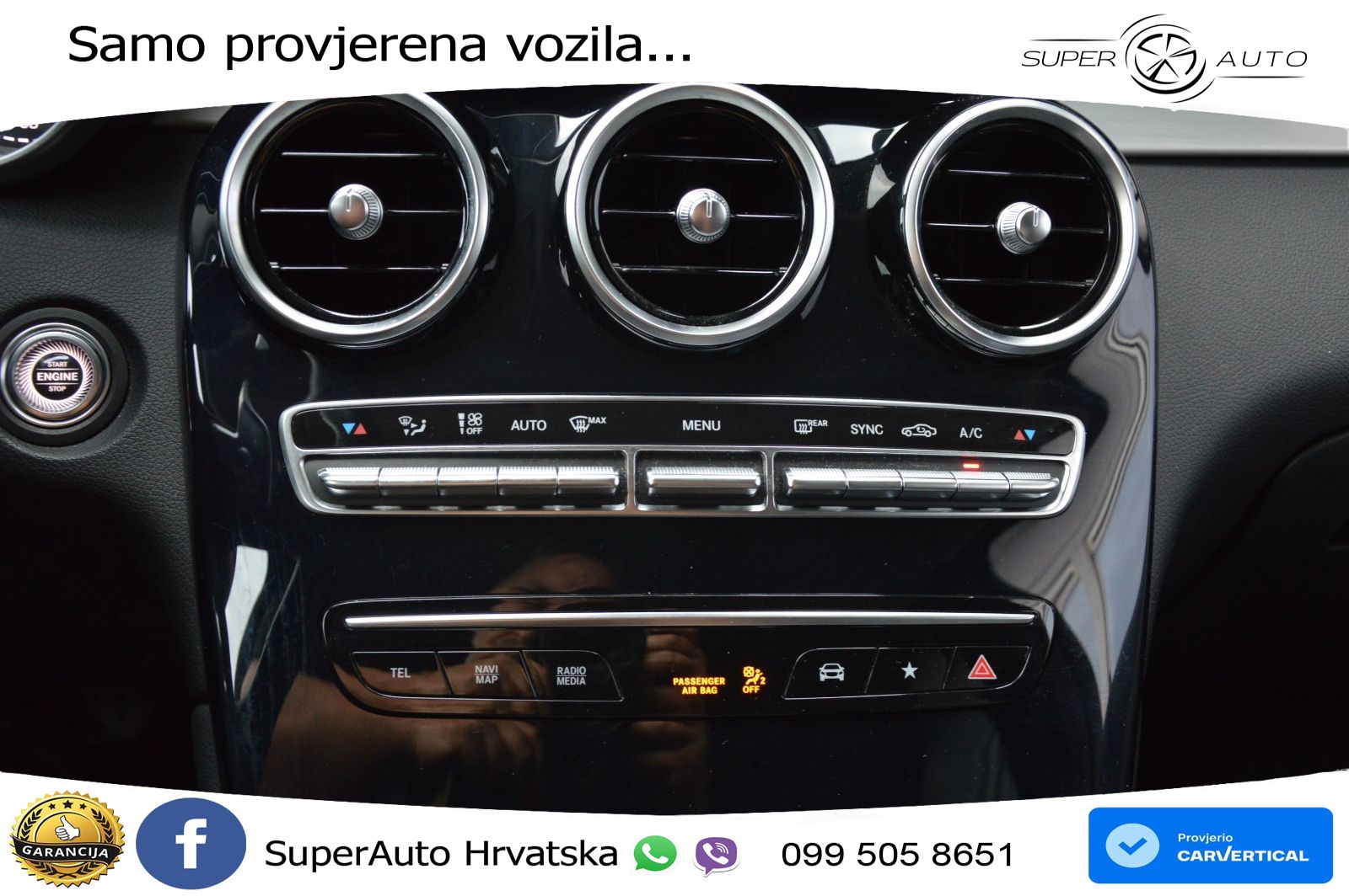 Mercedes GLC 220d (194 KS) 4MATIC G-TRONIC AMG ZRAČNI+ACC+GR SJED+KAM