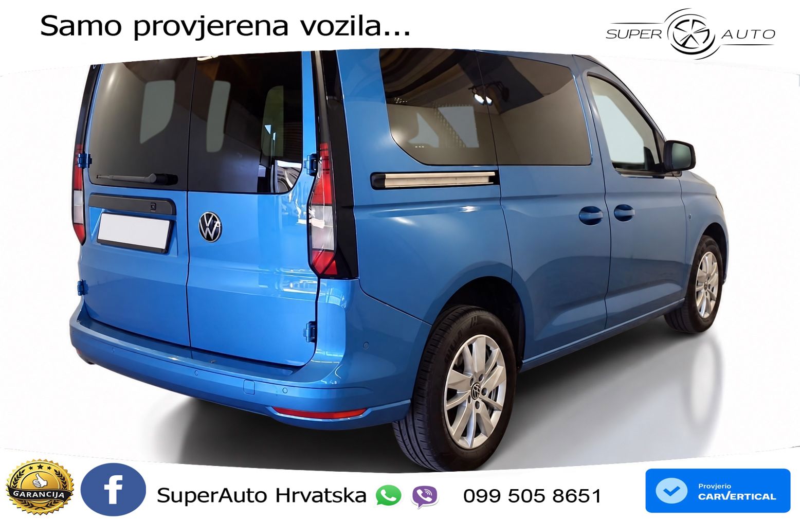 Volkswagen Caddy Cargo 2.0 TDI DSG LED ACC NAVI KAMERA SHZ 122 KS