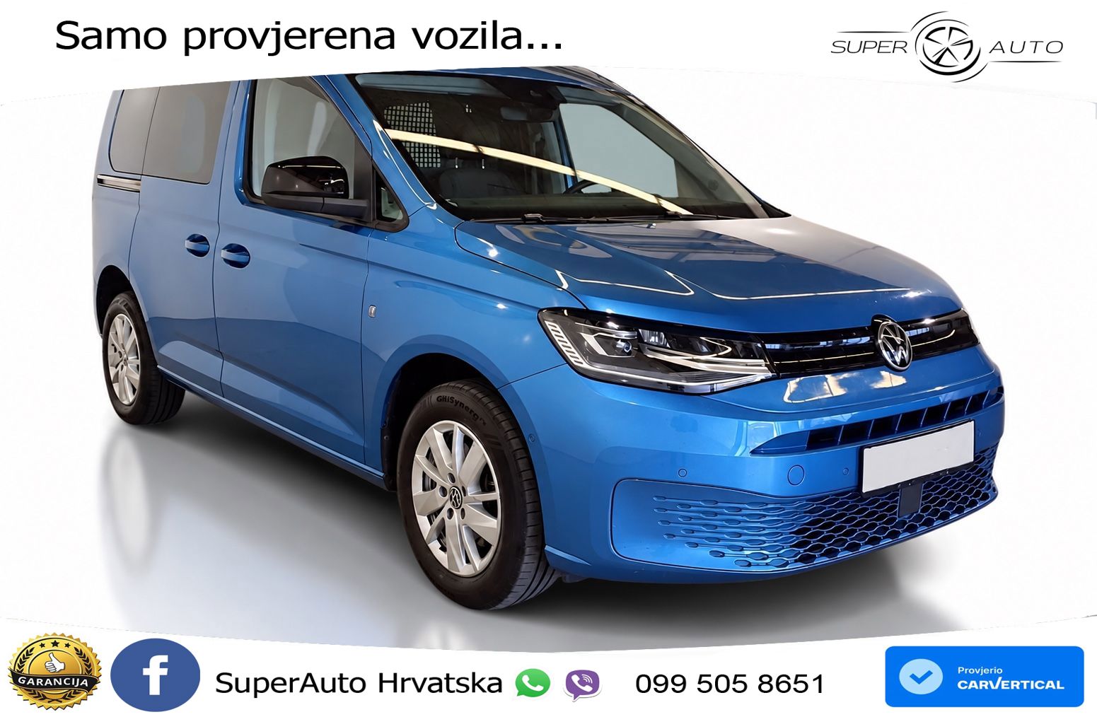 Volkswagen Caddy Cargo 2.0 TDI DSG LED ACC NAVI KAMERA SHZ 122 KS