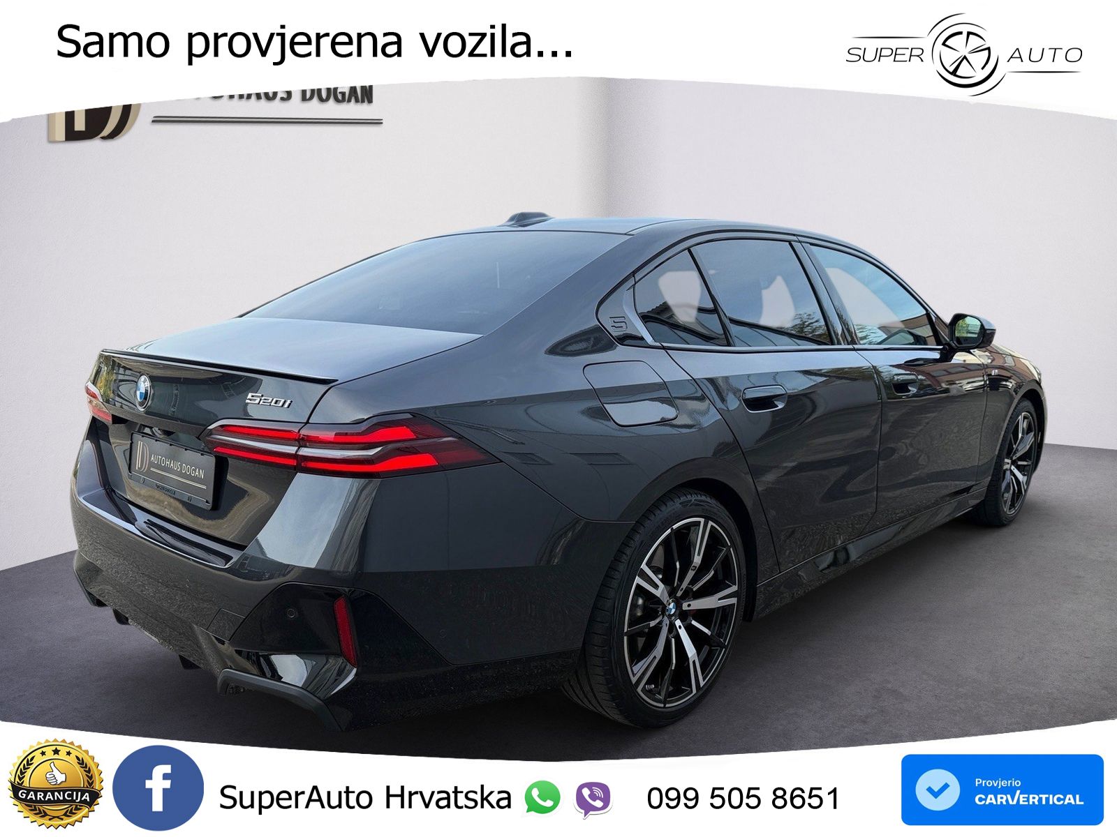 BMW 520i (208 KS) Steptronic LED+GR SJED+ACC