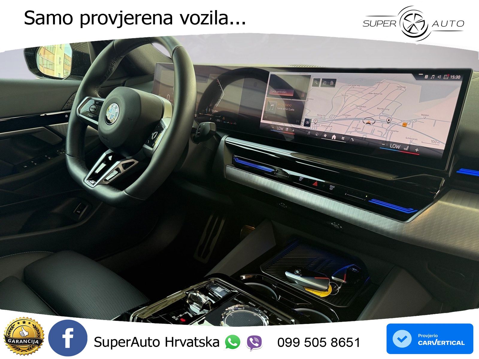BMW 520i (208 KS) Steptronic LED+GR SJED+ACC